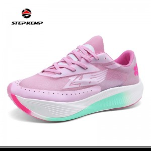 Men′s Women′s Supportive Running Shoes Cushioned Lightweight Athletic Sneakers