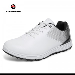 Unisex လမ်းလျှောက် အားကစားဖိနပ်များ Spikless Golf Trainers ဖိနပ်
