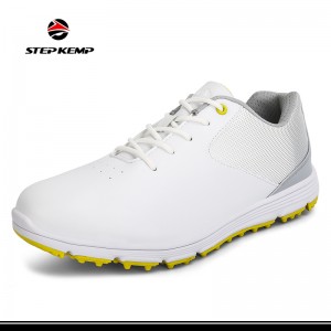 Unisex Walking Sport Sneakers Spikless Golf Trainers Shoes