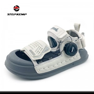 Unisex bērnu vasaras sandales ar regulējamām siksnām, kas ir piemērotas sporta brīva laika apaviem