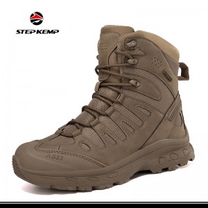 Waterproof Hiking Boots for Men Lightweight Breathable Outdoor Trekking Shoes