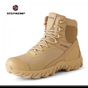Men Lace up with Waterproof MID-Calf Outdoor Cold Weather Comfortable Boots