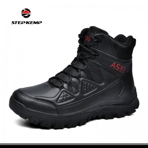 Men's Waterproof Hiking Lightweight Outdoor Work Boots Shoes