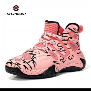 Men MID Top Breathable Casual Basketball Sneakers Fashion Running Shoes