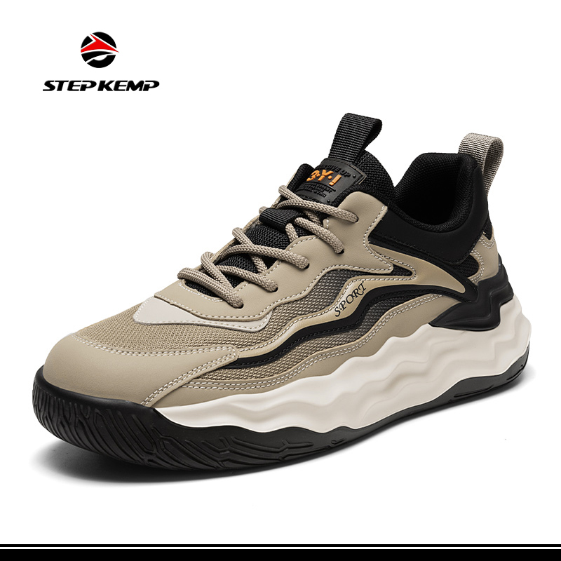 Nsapato za Men's Running Non Slip Athletic Tennis Kuyenda Hip Hop Blade Type Sneakers