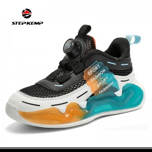 Kids Sport Shoes Mga Mag-aaral na Breathable Mesh Mga Sneakers ng Batang Babae