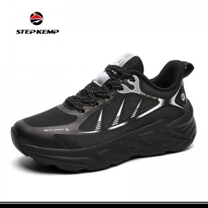 Toptan Özelleştirilmiş Moda Spor Sneaker Örgü Atletik Koşu Ayakkabıları