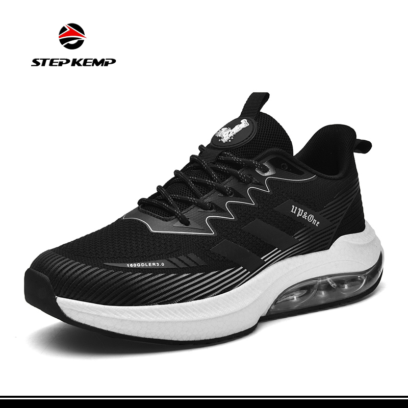 Factory Gym Sports Running Footwear Men Plus Size Jogging Athletic Shoes