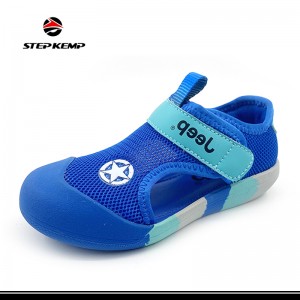 Children′s Summer Sports Beach Mesh Upper Breathable Outdoor Sandals