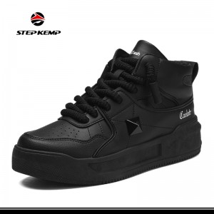 Fashion Chunky Skate Sneakers Breathable Comfort Walking Shoes para sa Lalaki