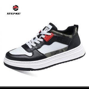 High Quality White Sports Sneakers Skate Casual Board Shoes for Men