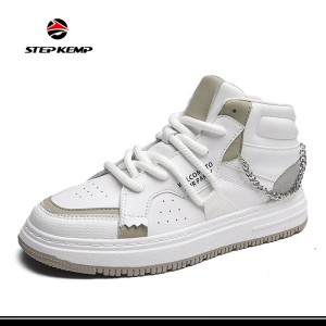 Բացօթյա նորաձևության սպորտային Snon-slip շնչառական պատահական Skateboard սպորտային կոշիկներ