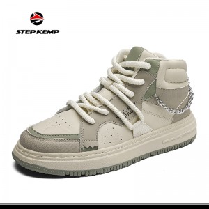 Wasannin Kiwo na Waje Sn-Slip Breathable Casual Skateboard Sneaker Shoes