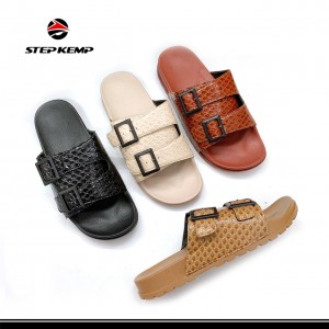 Populiarūs PVC vyriški moteriški šlepetės vasariniai sandalai batai