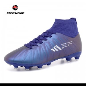 Outdoor Firm Ground Grass Turf Cleats Soccer Footbal Sports Boots Shoes