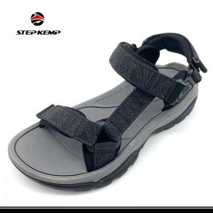 Kiraro tsara tonga lafatra Jacquard Webbing Beach Sports Sandals