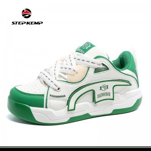 Hot Selling Papan OEM Sneakers Fashionable Walking Style Sepatu Kasual