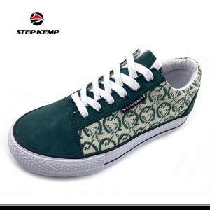 Yakaderera Pamusoro Suede Leather Sneakers Casual Fashion Breathable Comfortable Canvas Shoes