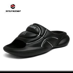 Customize Men EVA Slider Slipper Casual Slider Breathable Summer Shower Footwear