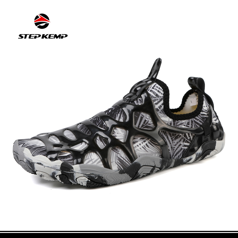 Txiv neej Cov Poj Niam Barefoot Quick-Dry Aqua Sock Outdoor Athletic Sport Shoes
