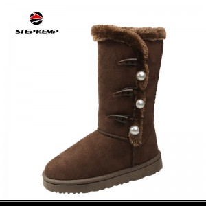 Madzimai Snow Boots Anti-Slip Waterproof Outdoor Winter Shoes