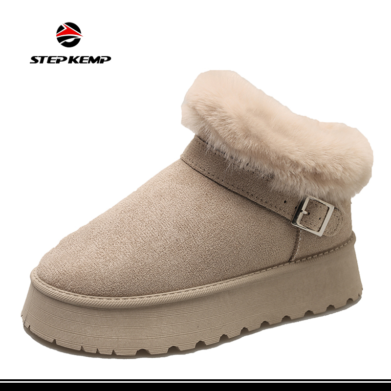 Women Outdoor Anti-slip Waterproof Comfortable Short Snow Boots
