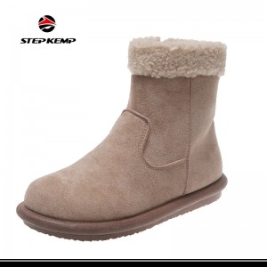 Vakadzi Snow Boots Anti-Slip Fur Lined Ankle Booties Anodziya Slip paKufamba Winter bhutsu