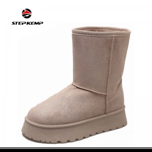 Women′s Snow Boots Fashion Waterproof Comfortable Mid Calf Boots