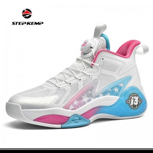 Модни маратонки Мъжки спортни обувки Жакардови баскетболни обувки