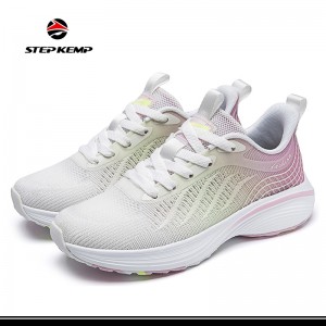 Dames Athletic Workout Running Walking Shoes