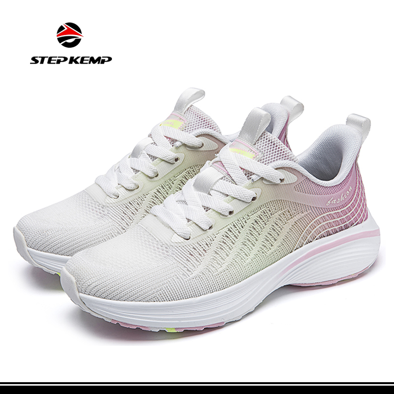 Women′s Athletic Workout Running Walking Shoes