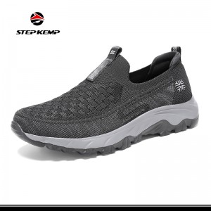 Unisex Breathable Sneakers Flyknit Shoes Sneaker მწარმოებლები ჩინეთში