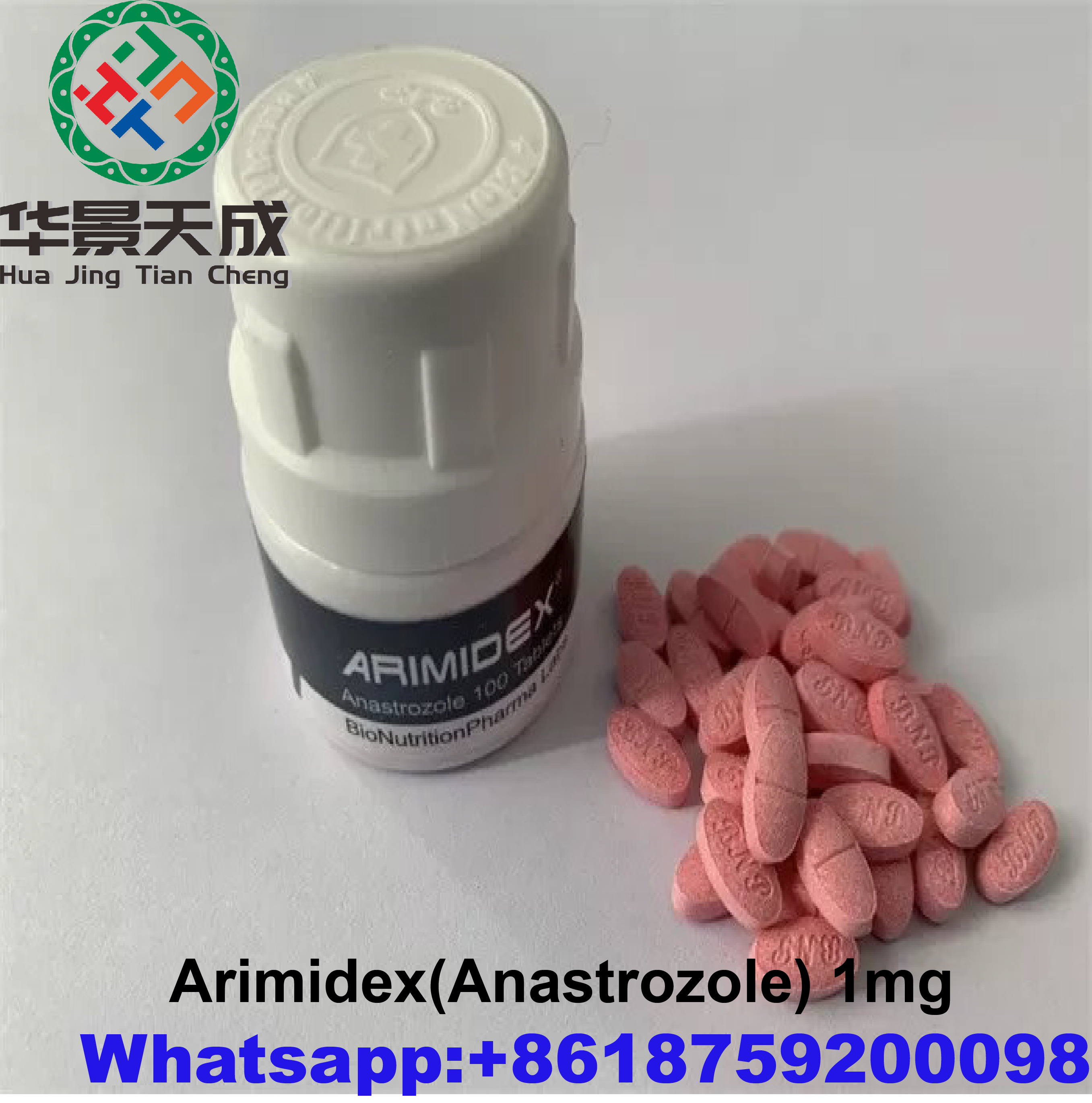Arimidex 1mg Tablet Anti Estrogen Steroids For Breast Cancer Supplements Anastrozole 100pic/bottle Featured Image