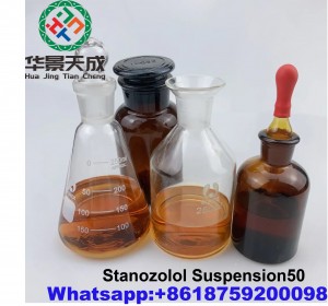 Gain Muscle 10ml Stanozolol Suspension50 Finished Bodybuilding Oil with Mct Carrier 50mg/ml Oil