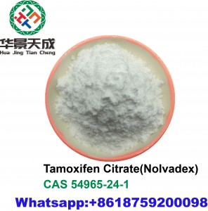 99% Purity Nolvadex Steriod Powder For Anti Estrogen Tamoxifen Citrate CasNO.54965-24-1