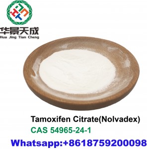 99% Purity Steriod Powder Tamoxifen Citrate  For Anti Estrogen Nolvadex CasNO.54965-24-1