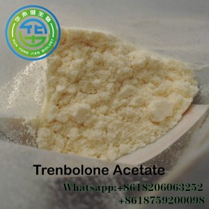 Tren Acetate Dark Yellow Trenbolone Powder Trenbolone Acetate steroids powder For Fat Burning CAS 10161-34-9