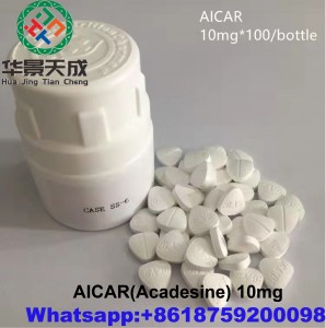 SARMs Raw Powder AICAR 10mg For Strong Big Muscle Mass Acadesine 100pills/bottle CAS 2627-69-2
