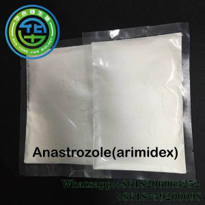 Active pharmaceutical ingredients Anastrozole Cancer Treatment Raw Steroid Powders Arimidex for Cutting Cycle  CasNO.120511-73-1