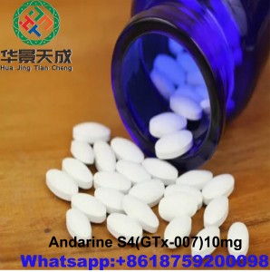 GTX-007 10mg*100pills/bottle SARM Oral Steroids CAS 401900-40-1  Powder For Bodybuilding S4 Andarine Tablets