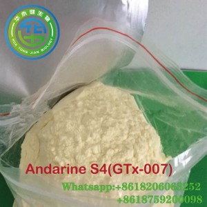 GMP Effective SARMs Steroids  Powder Andarine / S4 for Muscle Building Strength Gaining