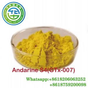 Effective legal Sarms Andarine/S4 Raw Powder for Bodybuilder Cutting Cycle CAS: 401900-40-1