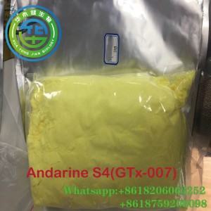 100% Shipping Guarantee Pharmaceutical Grade Andarine S4 Hormone Drugs Sarms CasNO.401900-40-1Steroids Powder for Bodybuilding