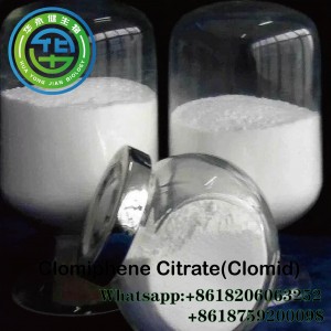 Clomiphene Citrate/Clomid Anti Estrogen Steroids White Powder for Muscle Mass Gain CAS 50-41-9