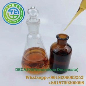 Synthetic Injectable Anabolic Steroids DECA300 300 Mg/Ml Yellow Color Oil Nandrolone Decanoate 300
