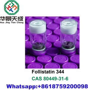 China Factory Direct Supply Human Growth Hormone CasNO.80449-31-6 1mg/vial white Peptides Follistatin 344
