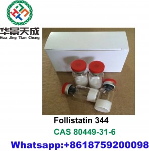 China Factory Direct Supply Human Growth Hormone CasNO.80449-31-6 1mg/vial white Peptides Follistatin 344
