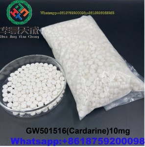 Sarms GW501516 10mg*100pic/bottle pills Raw Steroid Powder Bodybuilding With Safe Pass  Cardarine Tablets CAS 317318-70-0