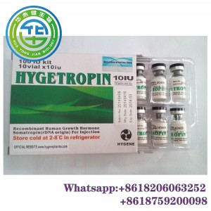 Hygetropin HGH 100iu/kit 10iu/vial Human Growth Hormone for Bodybuilding