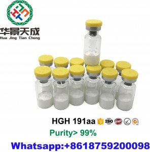 Human Growth Hormone Peptide 100iu Blue top grade with Blood Test Result Report HGH 191AA